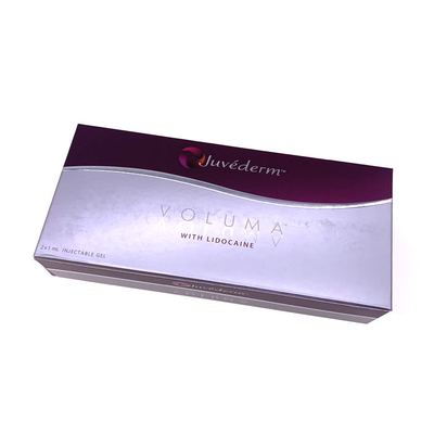Enchimento cutâneo ácido hialurónico de Juvederm Voluma para o contorno facial da forma