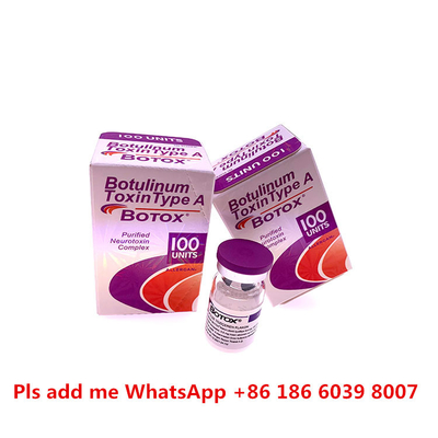 Tipo a de Allergan das unidades de Injectioin 100 da toxina de Allergan  Botulinu para o enchimento cutâneo ácido antienvelhecimento