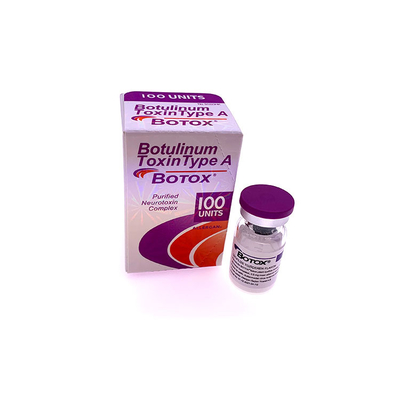 Toxina Botulinum da remoção altamente eficaz do enrugamento de  Allergan para datilografar uma unidade 100