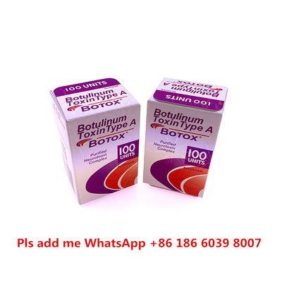 Toxina Botulinum 100iu do clostridium da toxina de Allergan  para enrugamentos dos olhos