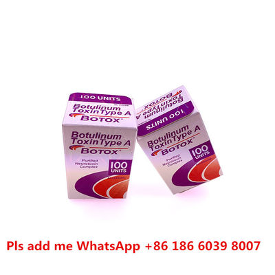 Toxina Botulinum 100iu de do tipo de Allergan para o produto de beleza