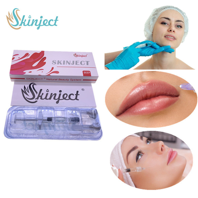 A cruz cutânea ácida hialurónica profunda do enchimento 2ml de Skinject ligou injetável
