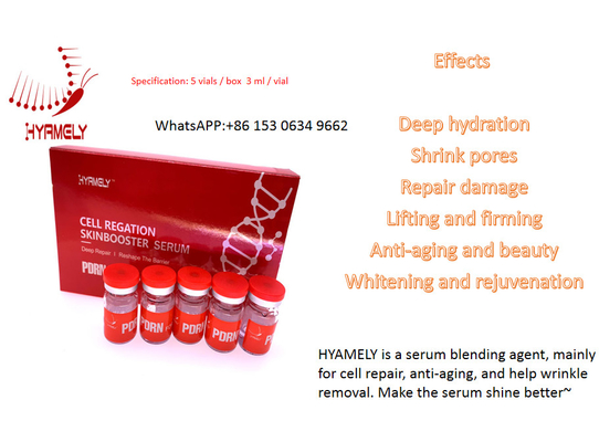 soro meso Pen Injection hialurónico de 3ml Hyamely Pdrn Microneedling