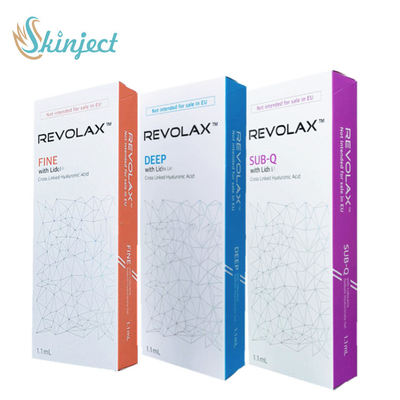 Enchimento cutâneo ácido hialurónico profundo 24mg/Ml HA de Revolax da injeção