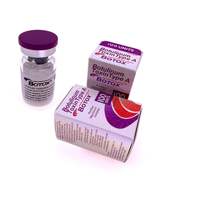 Datilografe a uma injeção de Allergan de 100 unidades a toxina Botulinum enchimento cutâneo