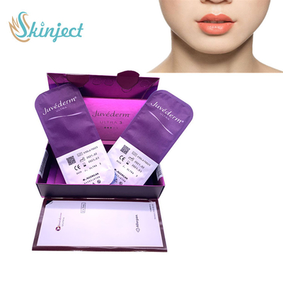enchimento cutâneo ácido hialurónico de 2x1ML Juvederm Ultra3 para facial