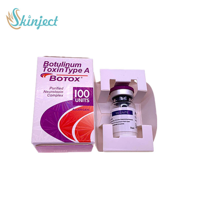 O ISO enruga a remoção  Allergan 100 unidades para a injeção da face lift