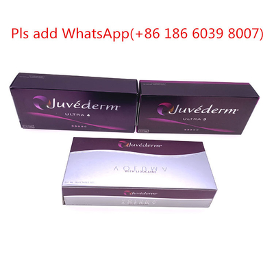 Enchimento cutâneo ácido hialurónico Juvederm Ultra3 Ultra4 Voluma para os pés de corvo