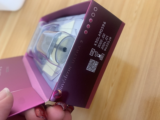 Enchimento ácido hialurónico Juvederm Ultra3 do bordo 281ML cutâneo