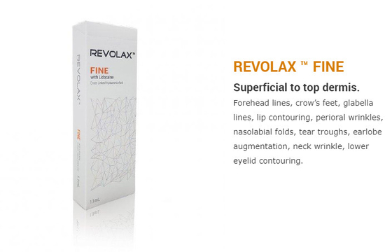 enchimento cutâneo 1.1ml de 24mg/Ml HA Revolax com CE Mark