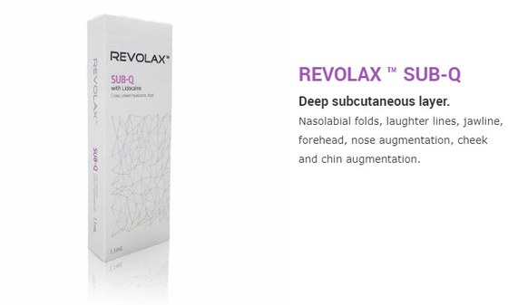 enchimento cutâneo 1.1ml de 24mg/Ml HA Revolax com CE Mark