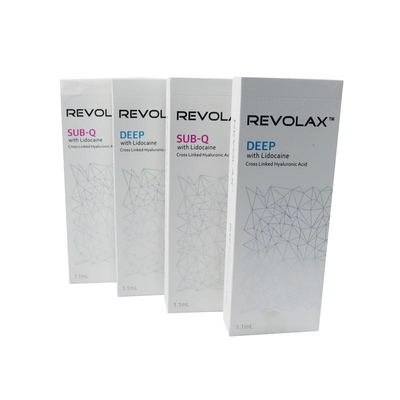 24 Mg/Ml enchimento cutâneo ácido hialurónico de 1.1ml Revolax para enrugamentos finos