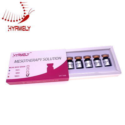 Soro cutâneo ácido hialurónico do enchimento da solução meso de Hyamely 5ML