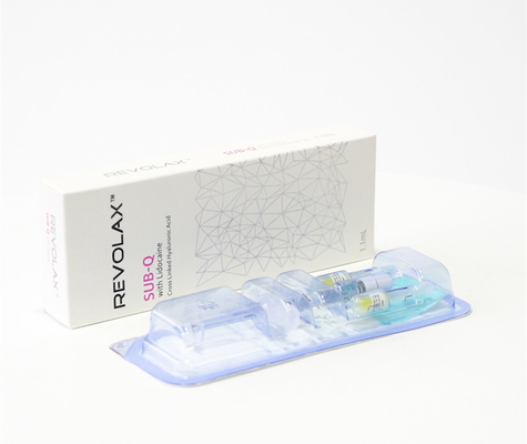 Enchimento ligado transversal HA injetável do bordo de 1,1 ML Revolax cutâneo