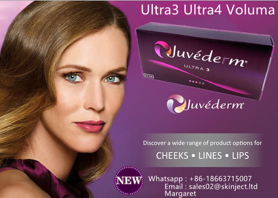 Enchimento do enrugamento de Juvederm Ultra3 Ultra4 Voluma ácido hialurónico do anti cutâneo