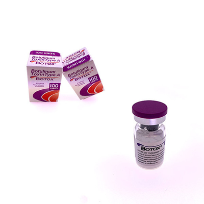 Cresça linhas removem Allergan 100 IU de toxina Botulinum para linhas da testa
