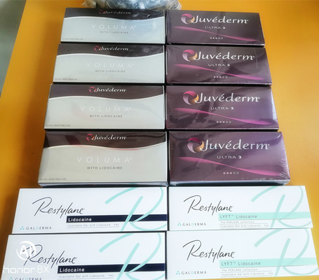 Seringas cutâneas injetáveis X do enchimento 2 de Juvederms VOLUMA 1,0 Ml