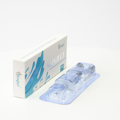 Enchimento cutâneo ácido hialurónico de Skinject para a ampliação da nádega dos bordos
