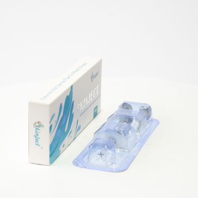 Enchimento cutâneo ácido hialurónico de Skinject para a ampliação da nádega dos bordos