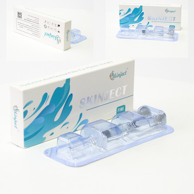 Enchimento cutâneo ácido hialurónico de 5ML Skinject para o mordente dos bordos