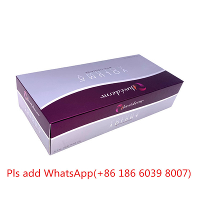 Enchimento cutâneo injetável 2x1ml/Box Juvederm para a cara de inclinação