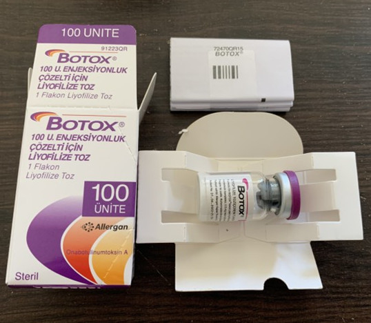 Tipo da toxina de Allergan  1x100iu Botulium um 1 tubo de ensaio/caixa