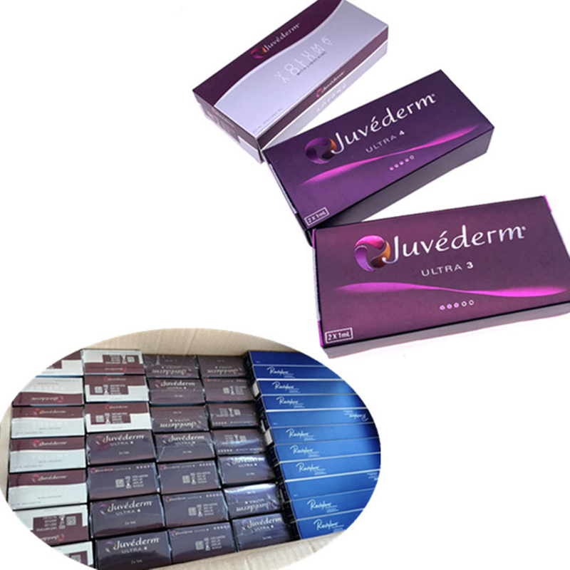 Juvederm Voluma ultra 3 ultra enchimento cutâneo ligado 4 cruzes para os malares dos bordos