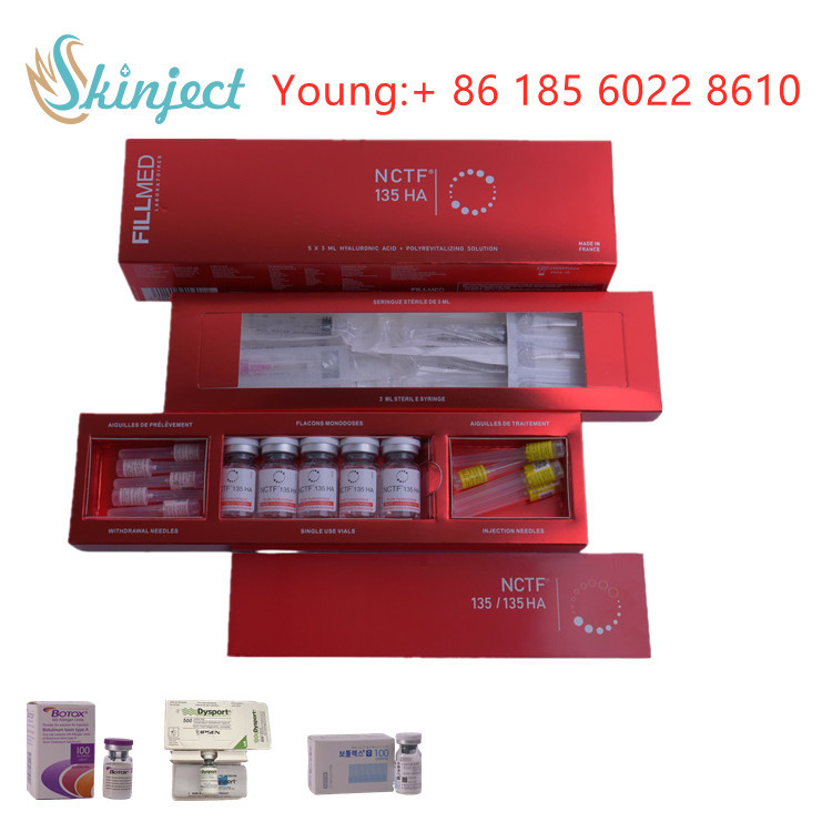 Enchido Nctf 135ha Mesoterapia Injectable Skin Booster para Reversão da Idade Energizer Filorga Anti-Aging Remover Rugas
