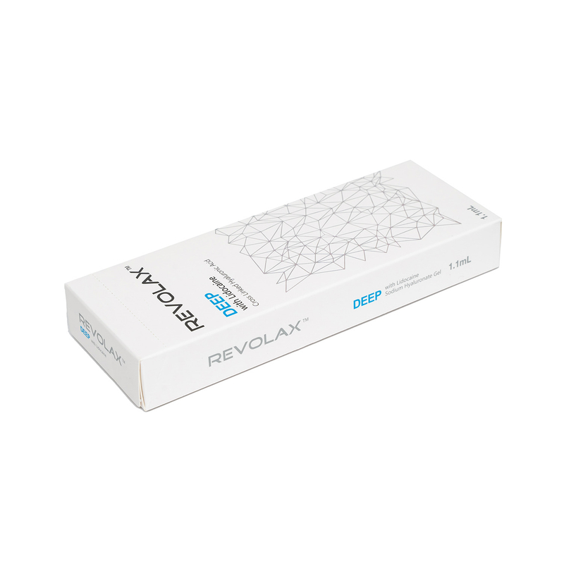Revolax Depth Dermal Filler 1.1ml Para Corrigir Rugas Profundas ou Volume Facial