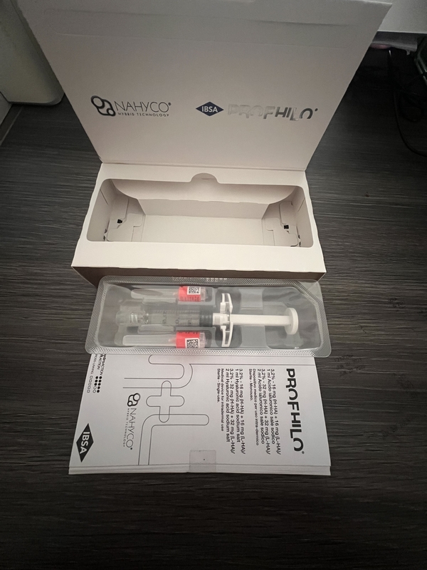 Gel de Rejuvenescimento da Pele Profhilo H L 1*2ml Para Armazenamento à Temperatura Ambiental