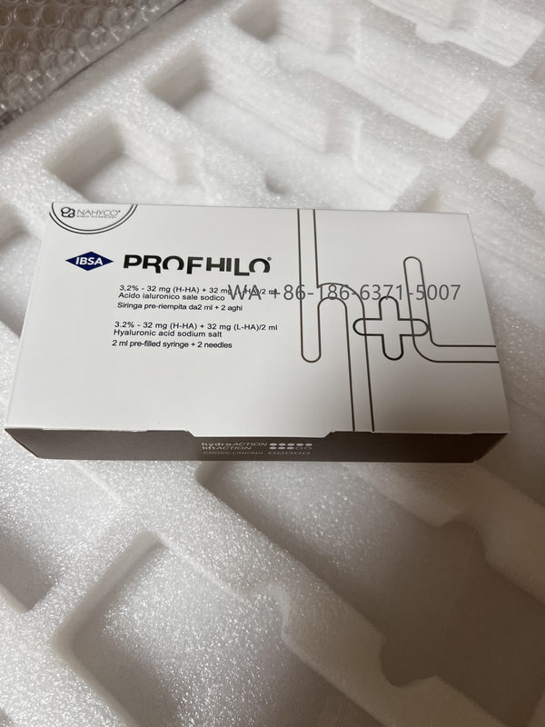 IBSA Profhilo H+L Structura 5 BAP Pontos Bioestéticos Ácido hialurônico injetável Sal de sódio para rejuvenescimento facial