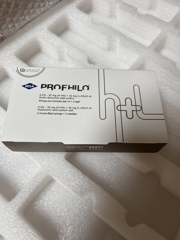 Antienvelhecimento e remoção de rugas Profhilo H L 2 ml Ácido hialurónico Com concentração de 32 mg/ml Ha