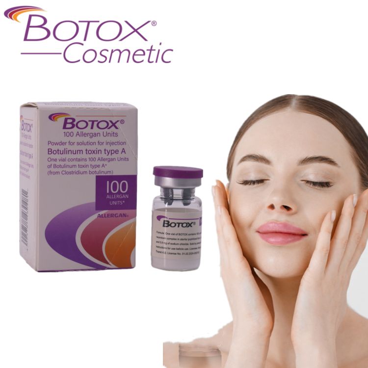 Allergan Botox 100IU Toxina Botulínica com 3 anos de validade e 4-8 meses de duração