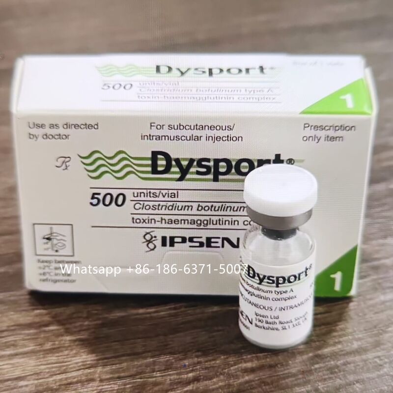 Dysport 500U Injetável de Alta Potência Toxina Botulínica Tipo A Relaxamento Muscular Duradouro para Suavidade