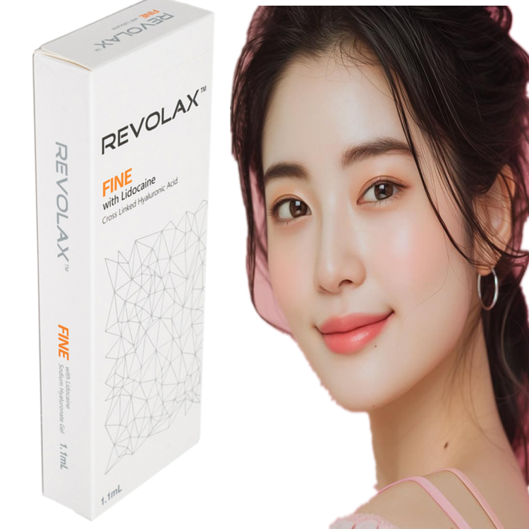 Preenchedor Dérmico Leve OEM 1.1ml Revolax Fine Deep Sub-Q para Linhas Finas e Rejuvenescimento Sutil da Pele
