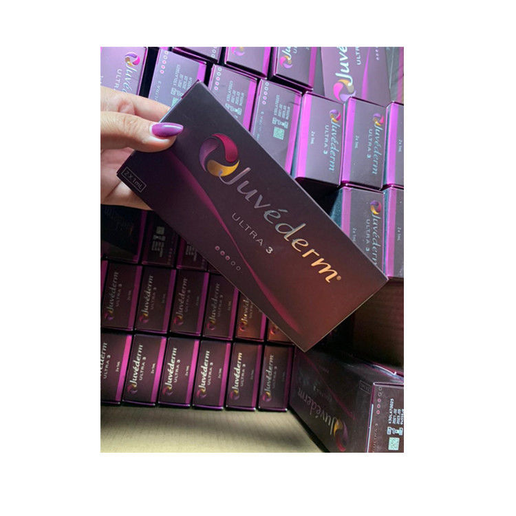 Enchimento cutâneo ácido hialurónico da injeção do enchimento da agulha da seringa de Juvederm Ultra3 2*1ml para os bordos