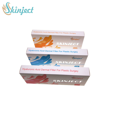 Enchimento cutâneo ácido hialurónico da injeção de Skinject 2ml dos produtos de beleza com o Lido para a cara