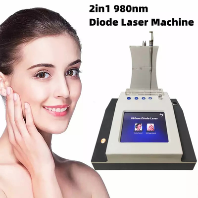 Rejuvenescimento Facial Remoção Vascular Diodo Laser Máquina de Beleza Facial