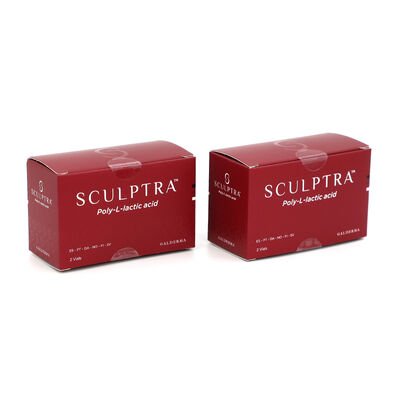 PLLA 150 mg Injecção Tratamento Facial Biostimulador Profissional de Colágeno Restaurar o Volume Facial